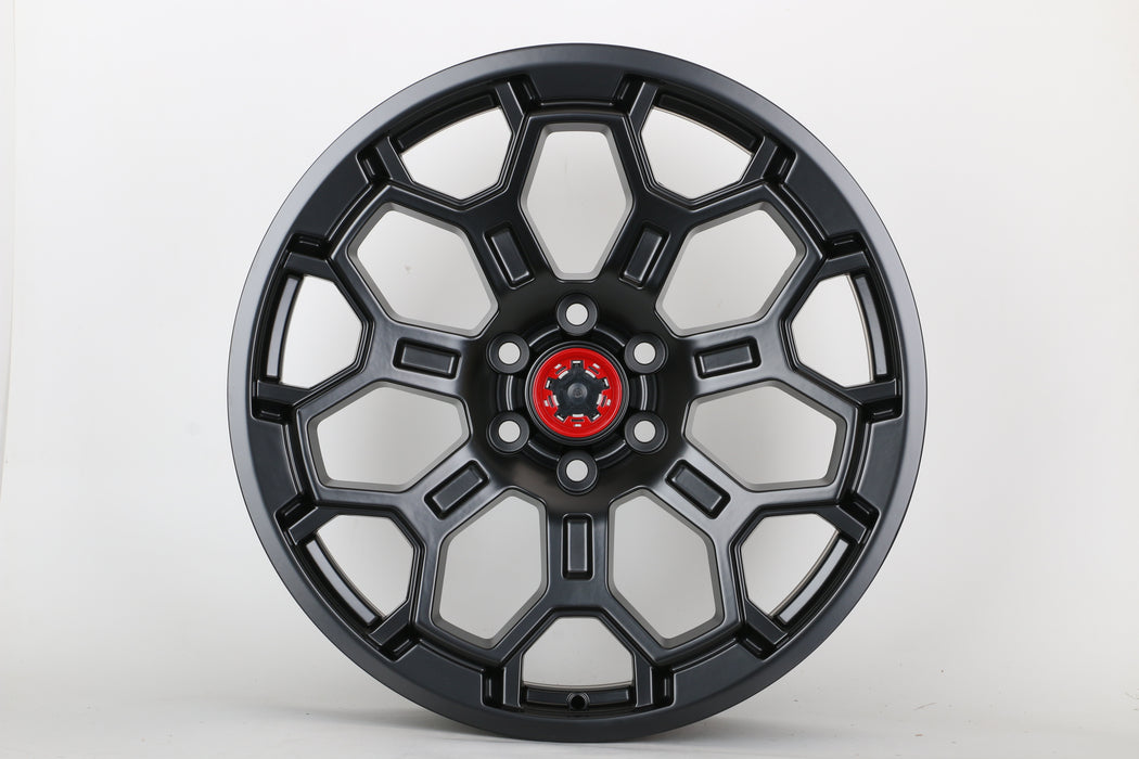 18" Satin Black Pro Style Flow Formed Wheels fits Toyota Tundra Sequoia