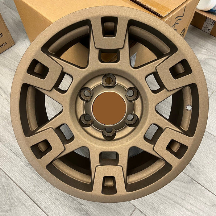 17 Inch Bronze SEMA Pro Style Wheels fits Toyota Tacoma 4Runner FJ Cruiser Land Cruiser